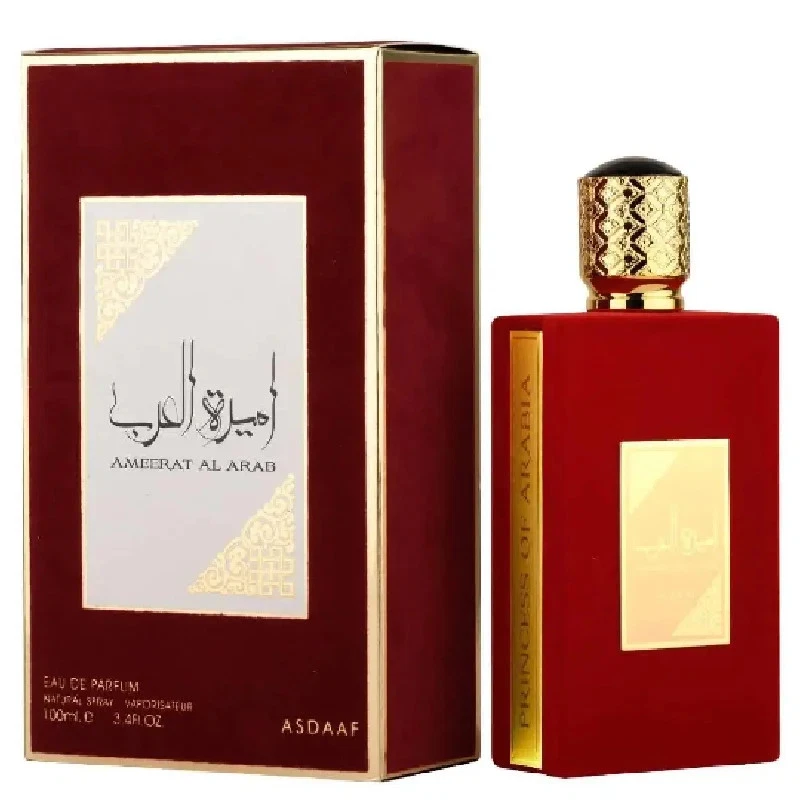 Perfume Asdaat Ameerat Al Arab Prive Rojo Femenino 100ML